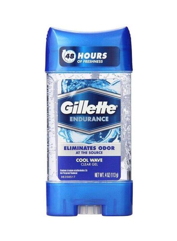 

Gillette Cool Wave Endurance Clear Gel Deodorant Stick, 107gm