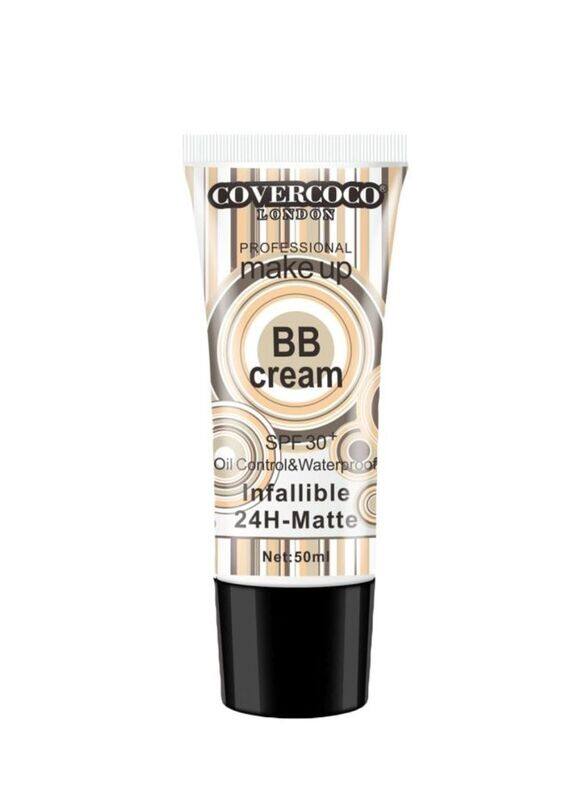

Covercoco London Oil Control BB Cream SPF 30 Plus, 3 Nude, Beige
