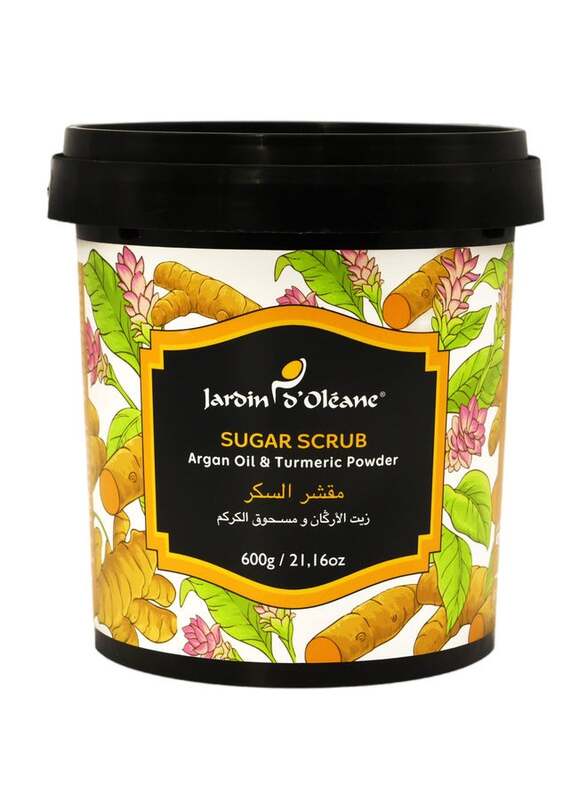 Jardin D Oleane Argan Oil and Turmeric Powder Sugar Scrub, 600g