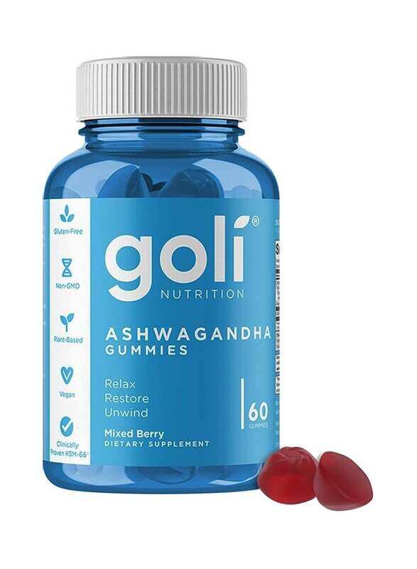 

Goli Ashwagandha Gummies, 60 Gummies