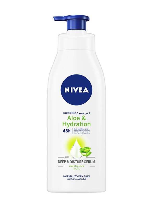 Nivea Aloe And Hydration Body Lotion, Normal To Dry Skin, 400ml