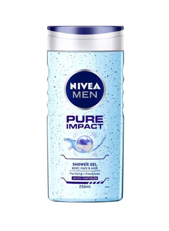 Nivea Pure Impact Shower Gel, 250ml