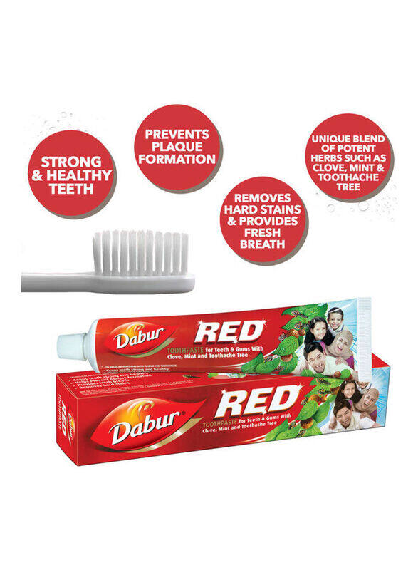 

Dabur Specifically Formulate Toothpaste, Red, 200gm