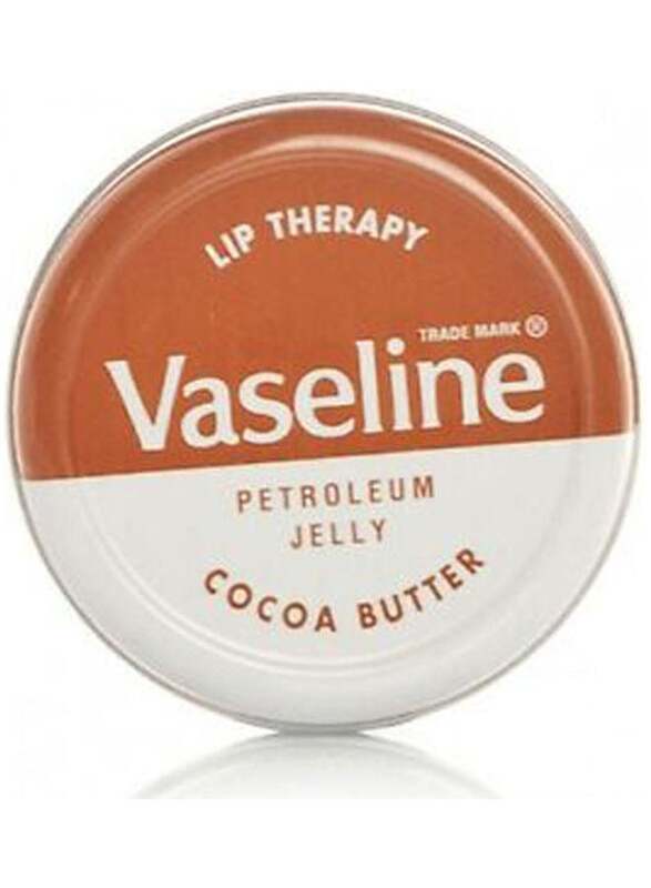 Vaseline Lip Therapy Cocoa Butter Petroleum Jelly, 20g