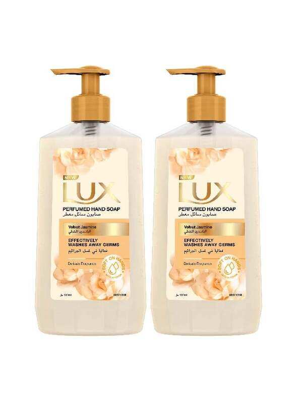 

Lux Perfumed Glycerine Enriched Velvet Jasmine Hand Soap, 2 x 500ml