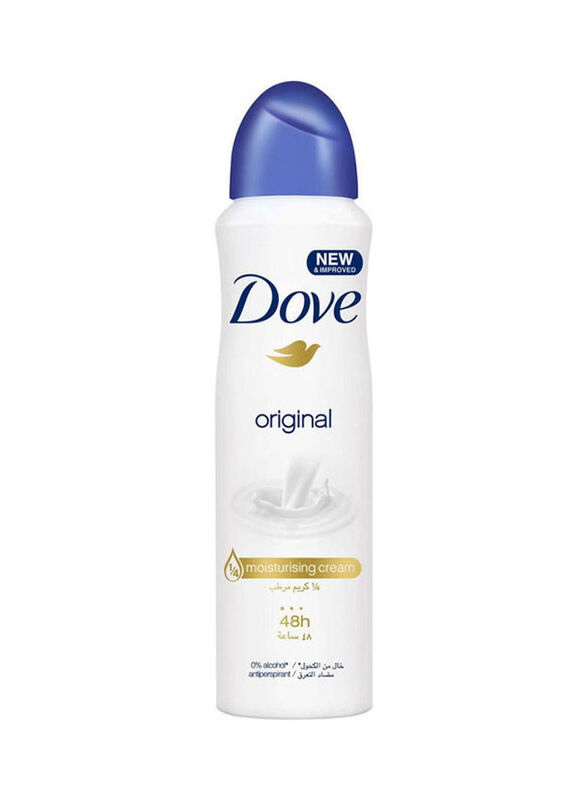 Dove Antiperspirant Deodorant Original, Multicolour, 150ml