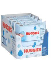 Huggies 560 Pieces 99% Pure Water Wipes for Babies
