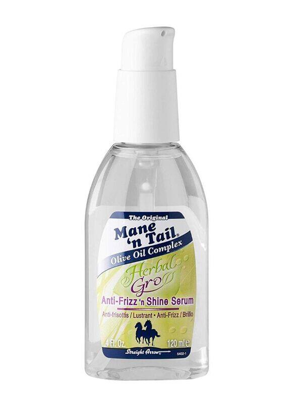 

Mane 'N Tail Herbal Gro Anti-Frizz N Shine Serum for All Hair Types, 120ml