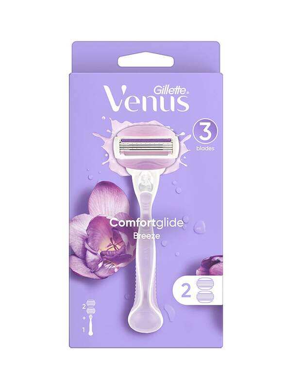 

Venus Gillete Venus Comfortglide Breeze Handle With 2 Blades Set