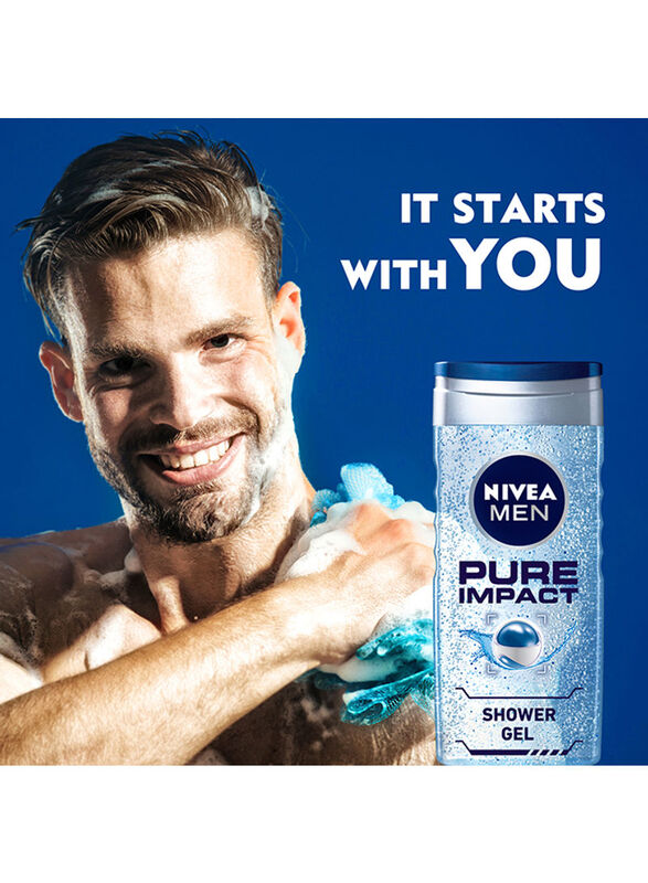 Nivea Pure Impact Shower Gel, 250ml