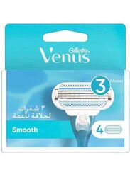 Gillette Venus Razor Blade Refills, 4 Pieces