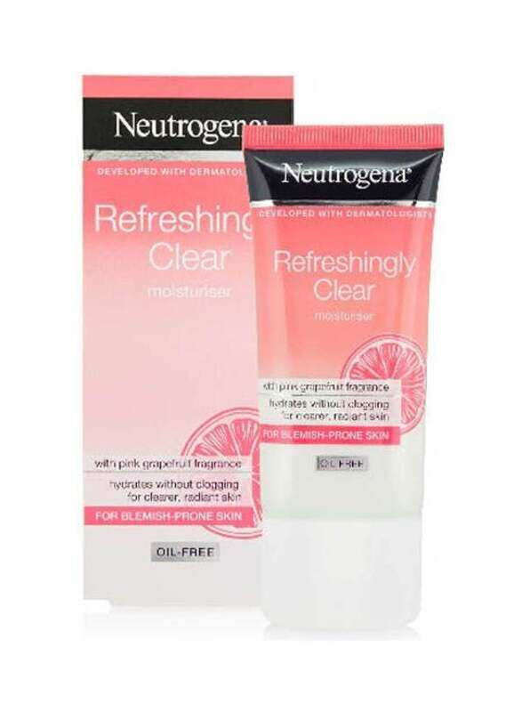 

Neutrogena Refreshingly Clear Oil Free Moisturizer, 50ml