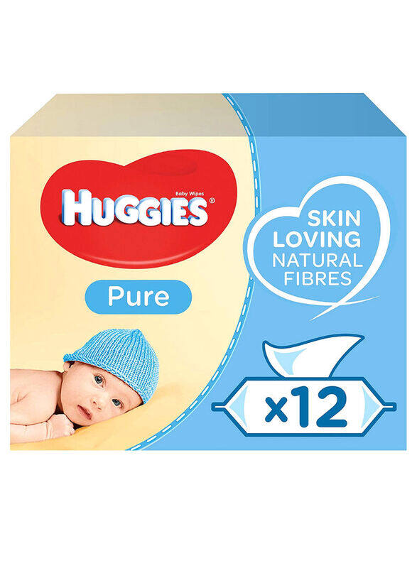 

Huggies 672 Pieces Pure Baby Wipes