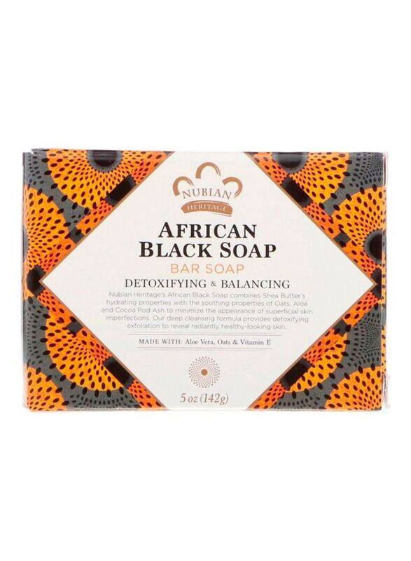 

Nubian Heritage African Black Soap, 142gm