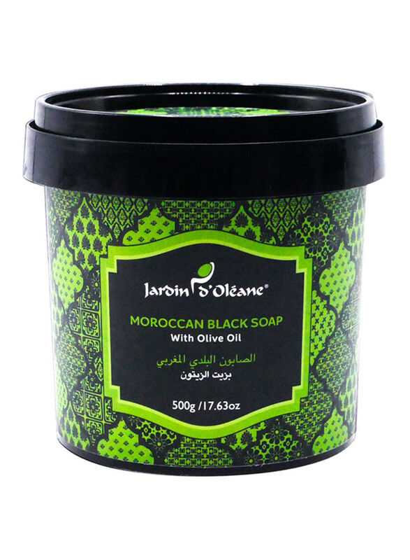 Jardin D Oleane Moroccan Baladi Soap with Olive Oil, 500gm