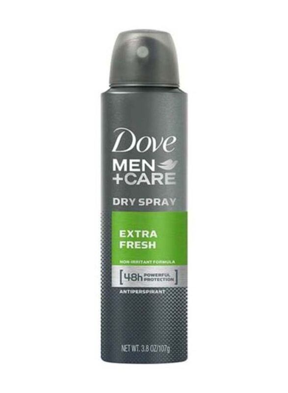 Dove Extra Fresh Antiperspirant Dry Spray, 3 x 107gm