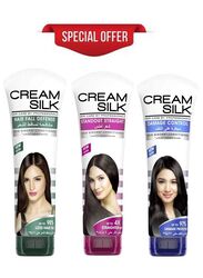 Cream Silk Professional Hair Care Conditioner, 3 x 280 ml