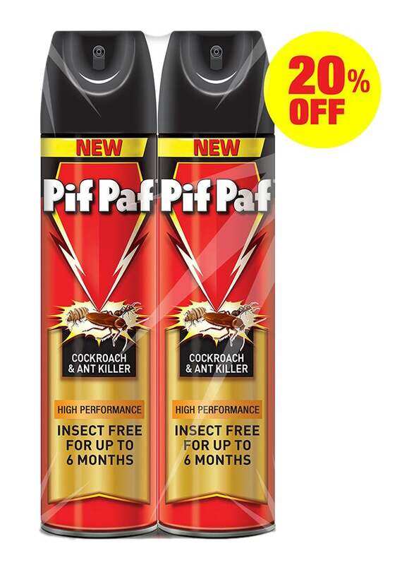 

Pif Paff Cockroach & Ant Killer, 2 x 400 ml