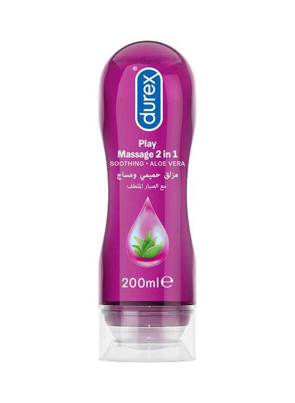 

Durex 2 In 1 Lube Soothing Aloe Vera, 200ml