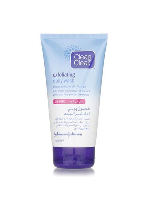 

Clean & Clear Exfoliating Oil Free Daily Wash, 150ml