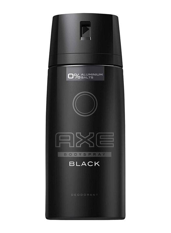 

AXE Black 0% Aluminium Salts Deodorant Body Spray, 6 x 900ml