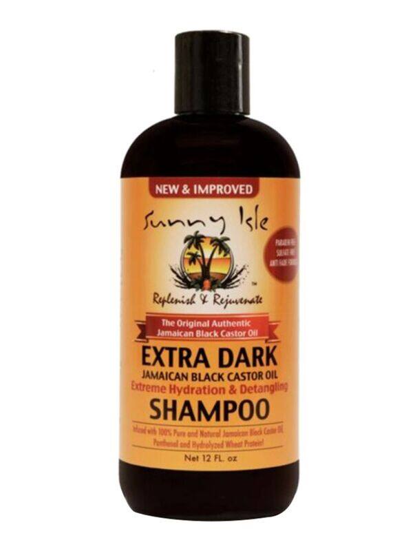 

Sunny Isle Jamaican Black Castor Oil Extreme Hydration & Detangling Shampoo for All Hair Type, 12oz