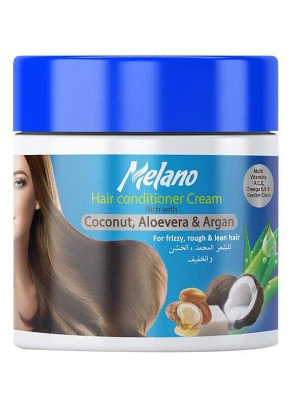 

Melano Hair Conditioner Cream Rich With Coconut Aloe Vera & Argan, 500g