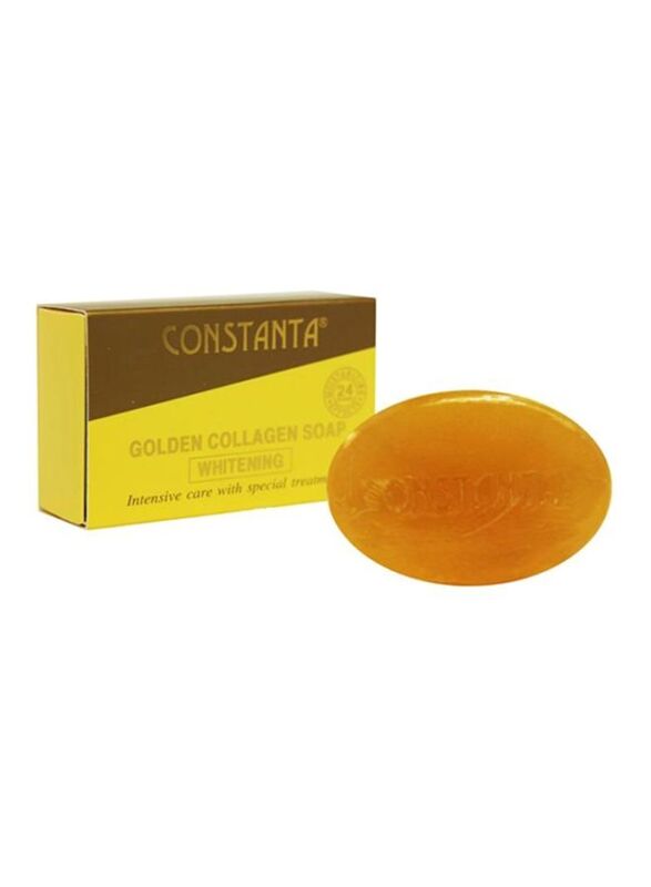 CONSTANTA Golden Collagen Soap, Yellow, 70 gm