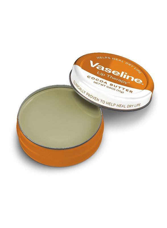 Vaseline Cocoa Butter Petroleum Jelly Lip Therapy, 17gm