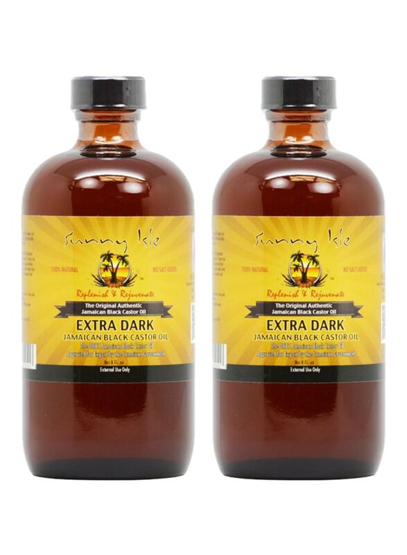 

Sunny Isle Extra Dark Jamaican Black Castor Oil for All Hair Types, 2 x 8oz