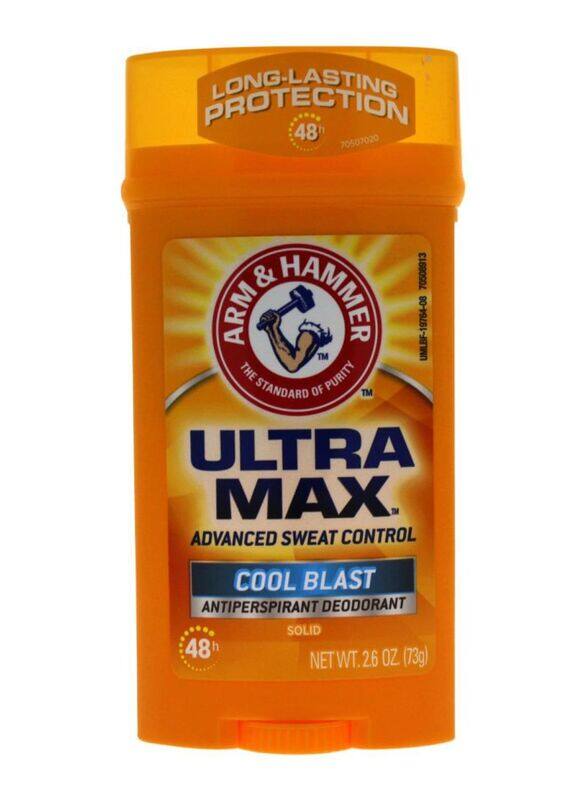 

Arm & Hammer Ultra Max Cool Blast Antiperspirant Deodorant, 73g