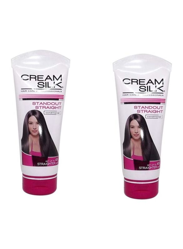 

Cream Silk Standout Straight Conditioner, 180ml, 2 Pieces