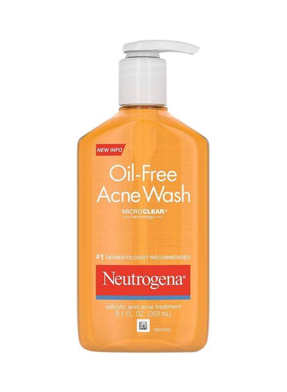 

Neutrogena Oil-Free Acne Face Wash, 269ml