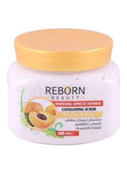 Reborn Beauty Whitening Apricot Natural Exfoliating Scrub, 500ml