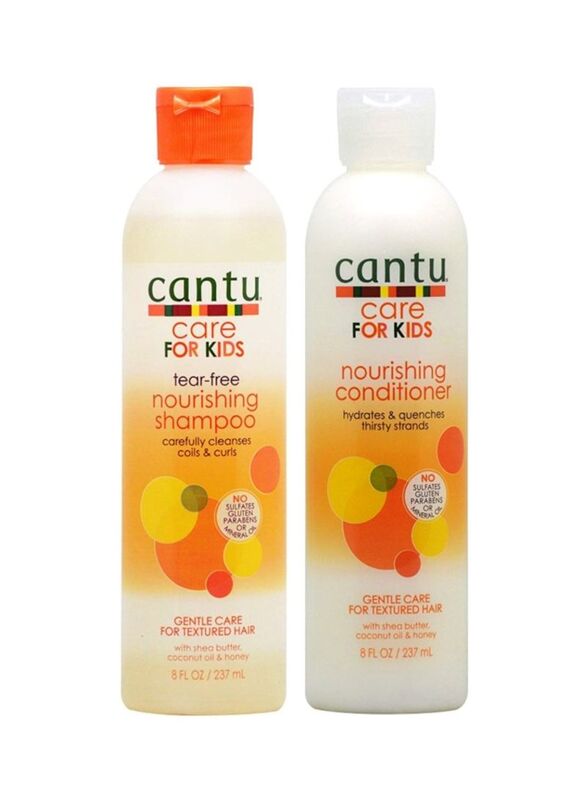 Cantu 2-Pieces Tear Free Nourishing Shampoo and Conditioner Set