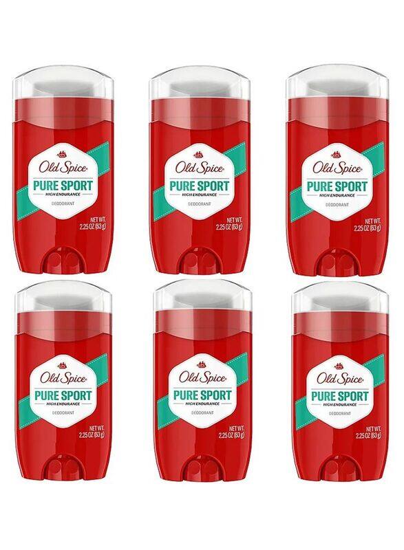

Old Spice Pure Sport High Endurance Deodorant, 6 Pieces
