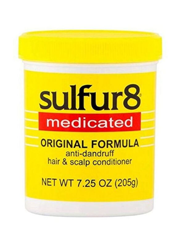 Sulfur8 Medicated Original Formula Hair And Scalp Conditioner for Anti Dandruff, 205g