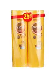 Sunsilk Soft And Smooth Shampoo for Damaged Hair, 2-Pieces x 400ml