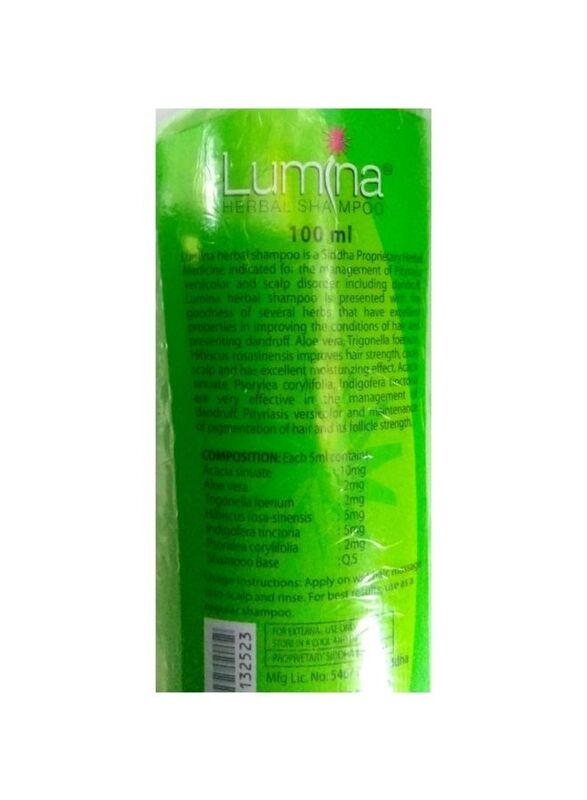 Dr.JRK Lumina Herbal Shampoo, 100ml