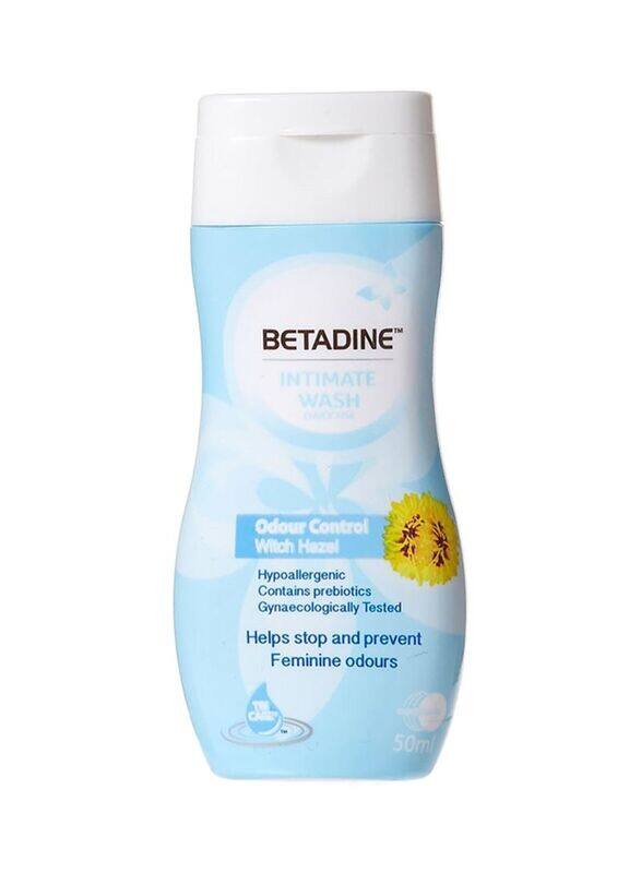 

Betadine Intimate Wash Odour Control Witch Hazel, 50ml