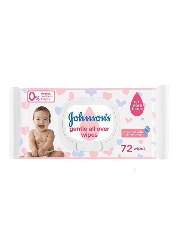 

Johnson's 72-Pieces Gentle All Over Baby Wipes