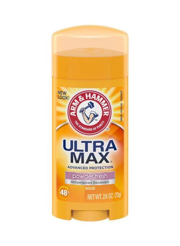 

Arm & Hammer Ultramax Powder Fresh Antiperspirant Deodorant, 73g