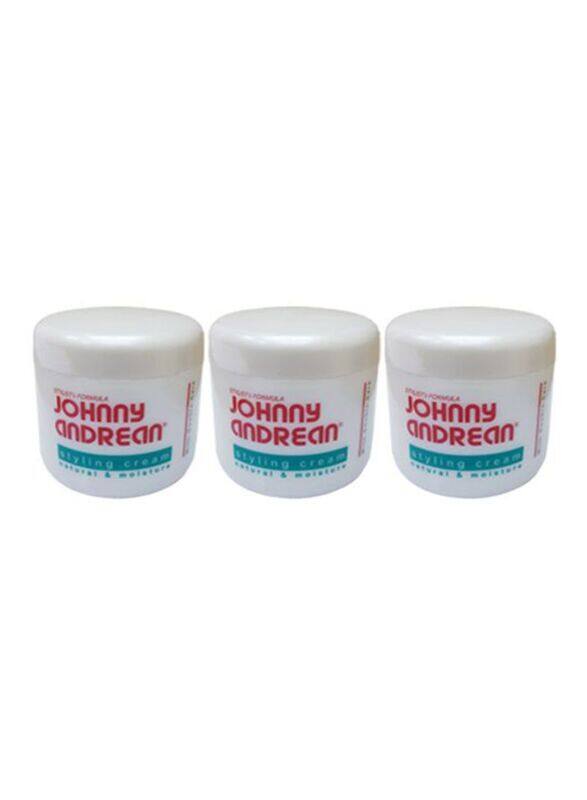 

Johnny Andrean Hair Styling Cream for All Hair Types, 3 x 250g