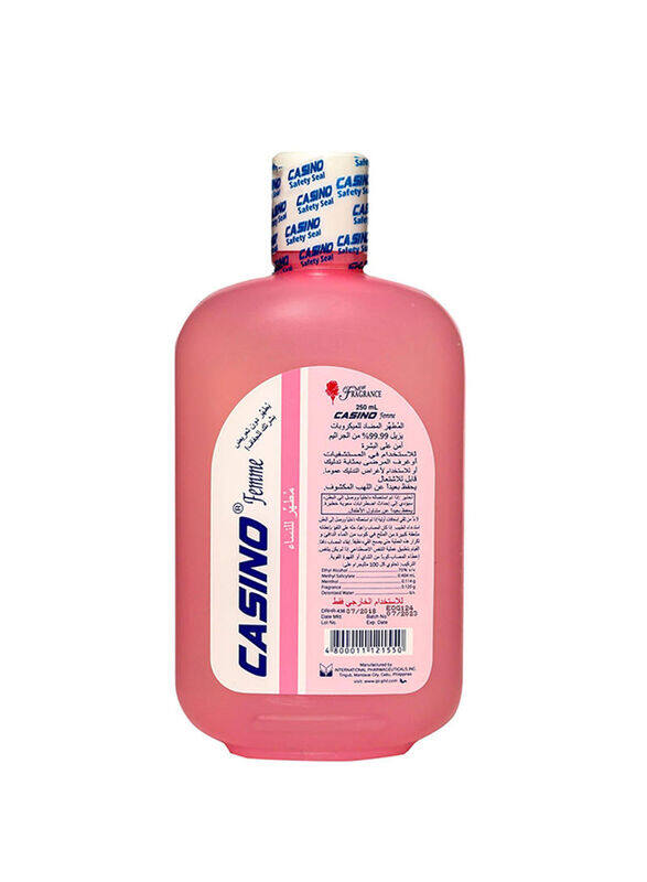 

Casino Ethyl Femme Ethyl Alcohol, 250ml