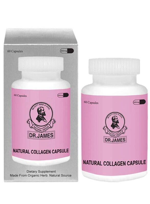 

Dr. James Natural Collagen Whitening Capsules, 60 Capsules