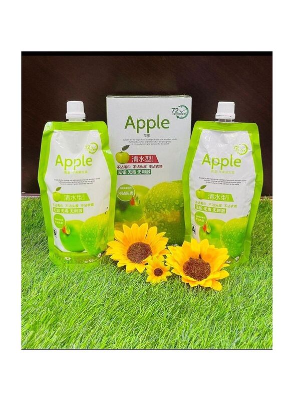 Apple Blossom Naturals Hair Colour Shampoo, 1000ml, Black