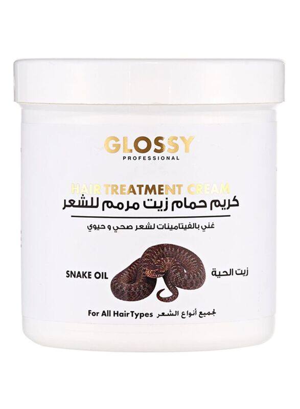 

Glossy Hair Treatment Cream with Snake Oil for All Hair Types, 1000ml