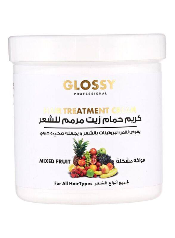 

Glossy Hair Treatment Cream with Mixed Fruit for All Hair Types, 1000ml