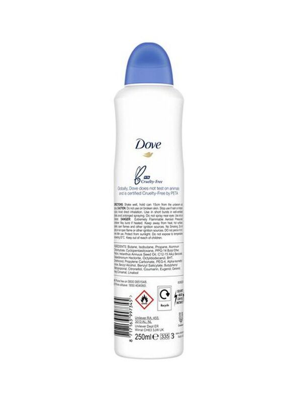 Dove Original Moisturising Cream Antiperspirant Deodorant, 250ml