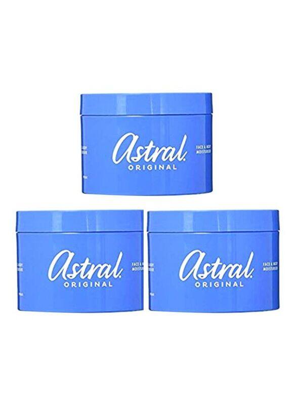 

Astral Original Face and Neck Moisturising Cream, 3x500ml